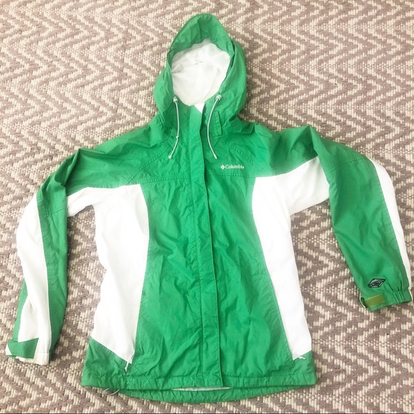 Columbia Jackets & Blazers - Columbia Women’s Green and White Jacket size M